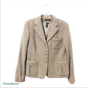 Ralph Lauren tweed wool Blazer 10